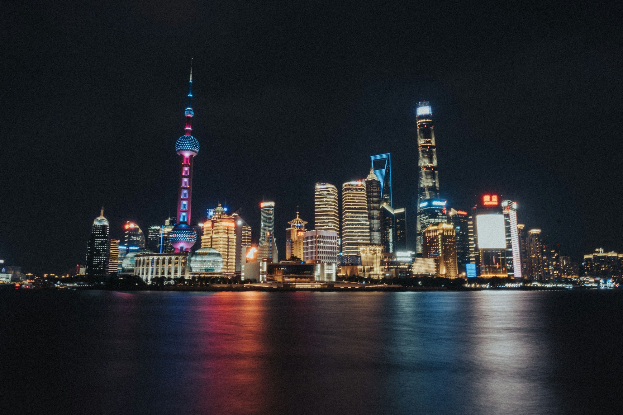 上海城市天际线摄影